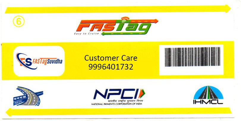 FASTag Vehicle Class 6 Tag Color