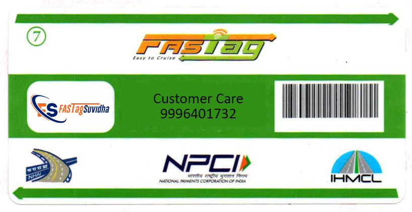 FASTag Vehicle Class 7 Tag Color